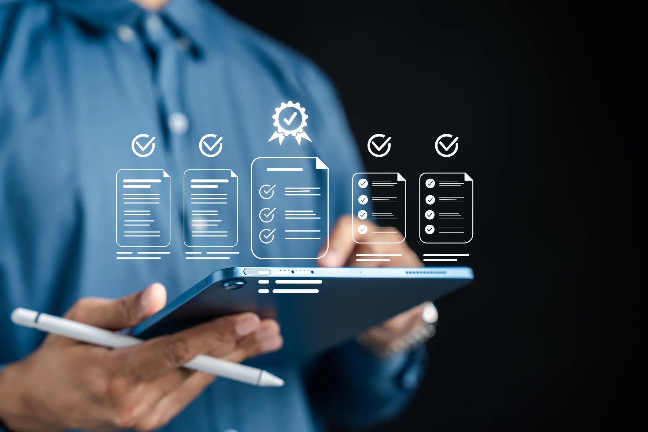 Digitale Qualitätsprüfung und Freigabe von Produktionsdaten